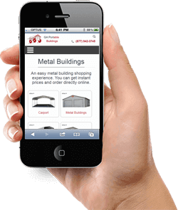 Mobile view of your website